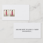 Carte de visite international de distributeur (Devant / Derrière)