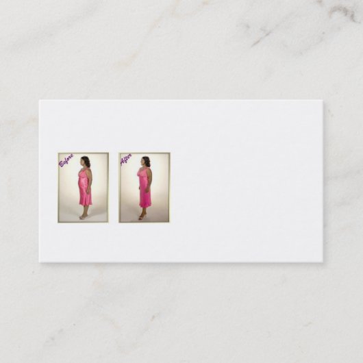 Carte de visite international de distributeur (Devant)