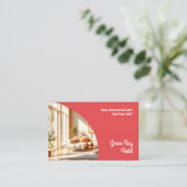 Carte De Visite Internet Wifi Mot de passe Invité (Debout devant)