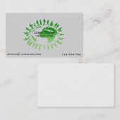 Carte De Visite Interprète indépendant de langue de traducteur (Devant / Derrière)