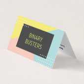 Carte De Visite Intervention w/suggestions de "frères et de (Dos)