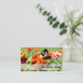 Carte De Visite Intoxiqué de fleur - bourdon élégant (Debout devant)