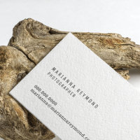 introduction minimale contact photographe moderne