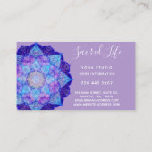 Carte De Visite Intuition Mandala (Dos)