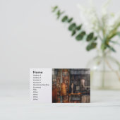 Carte De Visite - Inudstrial - toiles de couture de qualité (Debout devant)