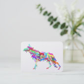 Carte De Visite Invasion esquivée (Debout devant)