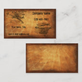 Carte De Visite Inventions de DaVinci, (Devant / Derrière)