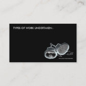 Carte De Visite Investigateur privé (Dos)