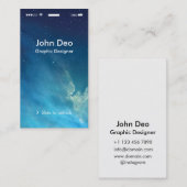 Carte De Visite IOS inspiré (Devant / Derrière)