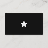 Carte De Visite Iridescent moderne (Dos)