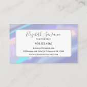 Carte De Visite Iridescente (Dos)