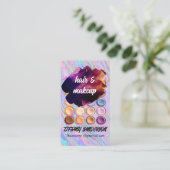 Carte De Visite Iridescente | Brossé | Créer une fondation (Debout devant)