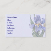 Carte De Visite Iris (Dos)