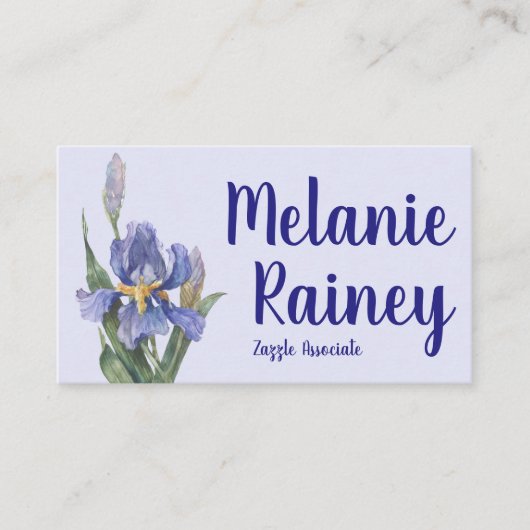 Carte De Visite Iris (Devant)