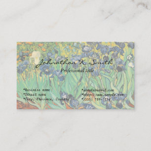 Carte De Visite Iris de Van Gogh