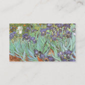 Carte De Visite Iris de Vincent van Gogh (Dos)