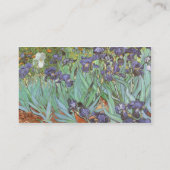 Carte De Visite Iris de Vincent van Gogh (Dos)