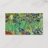 Carte De Visite Irises par Van Gogh (Dos)
