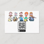 Carte de visite (irlandais) (Dos)