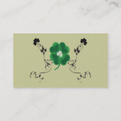 Carte de visite irlandais de fierté (Dos)