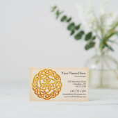 Carte de visite irlandais de la conception 1 d'or (Debout devant)