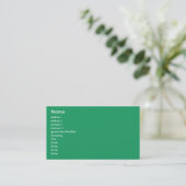Carte De Visite Irlande - Affaires (Debout devant)