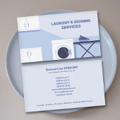 Carte De Visite Ironing & Laundry