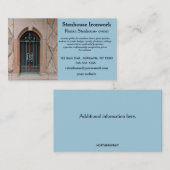 Carte De Visite Ironworks modifiables et grilles de sécurité (Devant / Derrière)