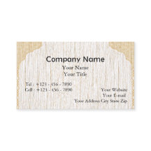 Carte de visite islamiste élégant