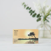 Carte De Visite Island Gold (Debout devant)