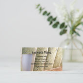 Carte De Visite Isolation de l'entrepreneur du bâtiment (Debout devant)