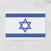 Carte De Visite Israël - Chubby (Dos)