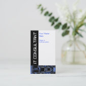 Carte de visite "IT Consultant" de Circuit Blue 2 (Debout devant)