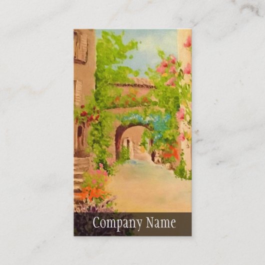 Carte De Visite Italie (Devant)