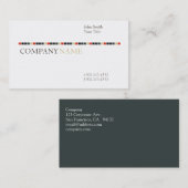 Carte De Visite Iv de Dubaï (Devant / Derrière)