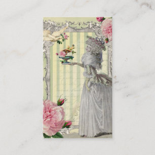 Carte De Visite Ivoire de Lettre D'amour de La