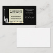 Carte De Visite Jack à palettes (Devant / Derrière)