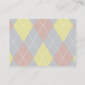 Carte De Visite Jacquard - potelé (Dos)