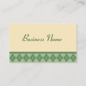 Carte de visite Jacquard rétro (Devant)