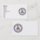 Carte De Visite J'adore le scrapbooking (Devant / Derrière)