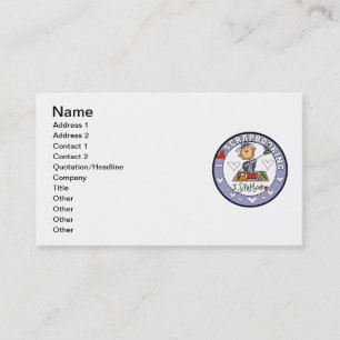 Carte De Visite J'adore le scrapbooking