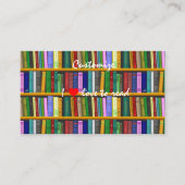 Carte De Visite J'adore lire Livres Thunder_Cove (Devant)
