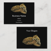 Carte De Visite Jaguar (Devant / Derrière)