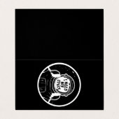 CARTE DE VISITE J'AI BESOIN D'ESPACE (Extérieur déplié)