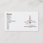 Carte De Visite J'Ai Juste Besoin De Quelques Leads (ECG/EKG Elect (Devant)