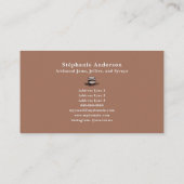 Carte De Visite Jam artificiel (Dos)