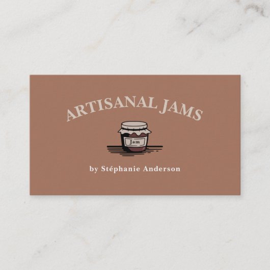 Carte De Visite Jam artificiel (Devant)