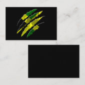 Carte De Visite Jamaïque (Devant / Derrière)