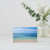 Carte De Visite Jamaïque Beach (Debout devant)