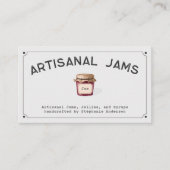 Carte De Visite Jams artificiels (Devant)